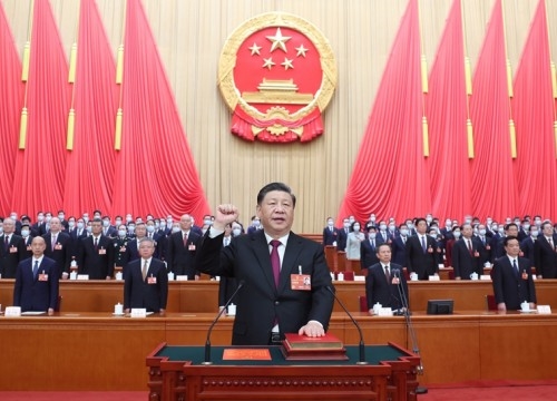 习近平全票当选国家主席中央军委主席