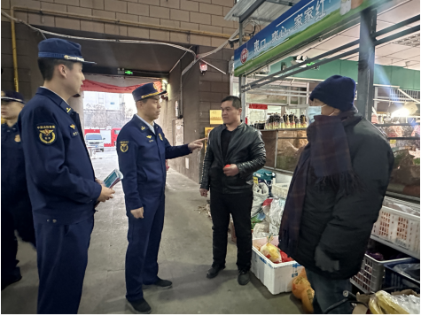 黄三角农高区消防支队：护农贸市井烟火，筑消防安全防线